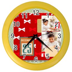 xmas - Color Wall Clock