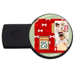 xmas - USB Flash Drive Round (2 GB)