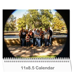 Calendar 2015 - Wall Calendar 11  x 8.5  (12-Months)