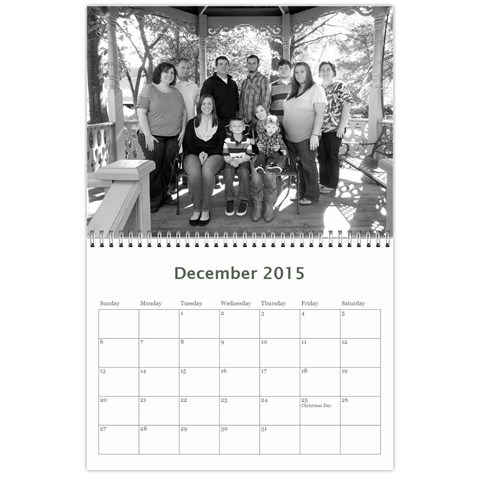 Calendar 2015 By Bekah Donohue Dec 2015