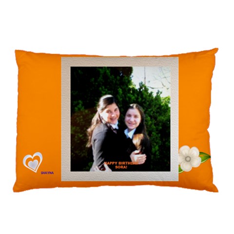 Sora Berg! By Shaindy 26.62 x18.9  Pillow Case