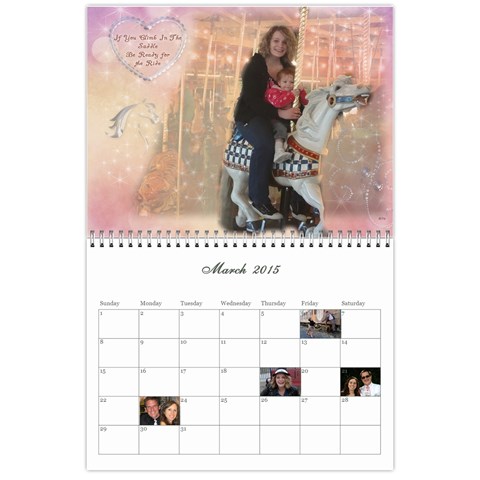 2015 Calendar Mom By Sarah Mar 2015