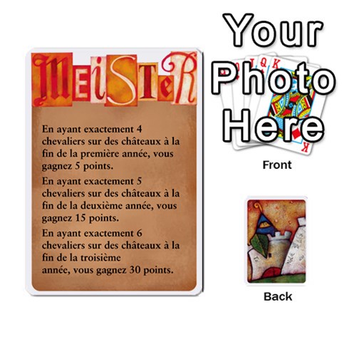 Cartes  torres  En Français Pour L édition F X  Schmidt By Karim Chakroun Front - Spade10