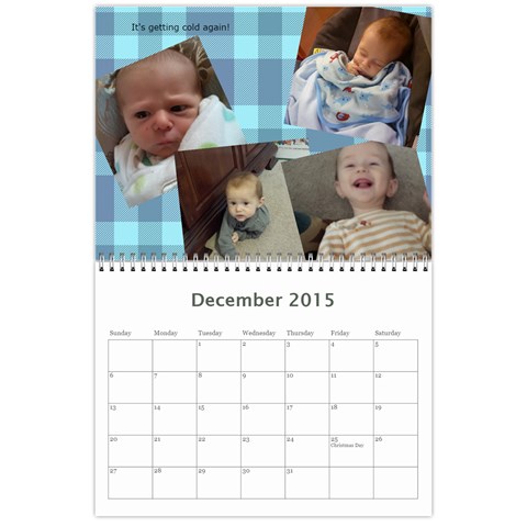 Yehudas Calendar By Tova Dec 2015