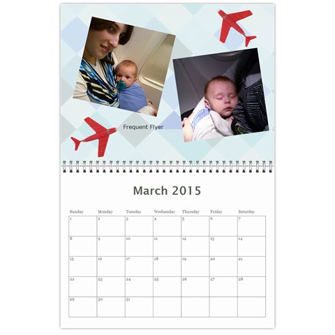 Yehudas Calendar By Tova Mar 2015