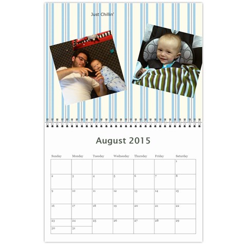 Yehudas Calendar By Tova Aug 2015