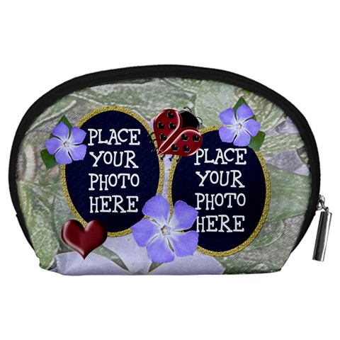 Ladybug Accessory Pounch Large By Chere s Creations Back