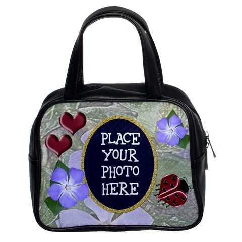 Ladybug Classic Handbag Two Side By Chere s Creations Front