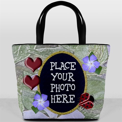 Ladybug Bucket Bag By Chere s Creations Front
