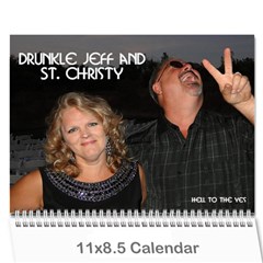 drunkle jeff calender - Wall Calendar 11  x 8.5  (12-Months)