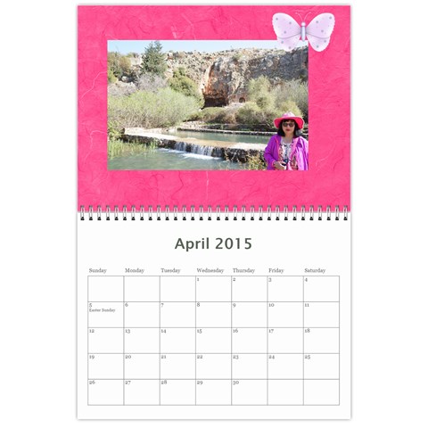 2015 Calender By Tina Apr 2015