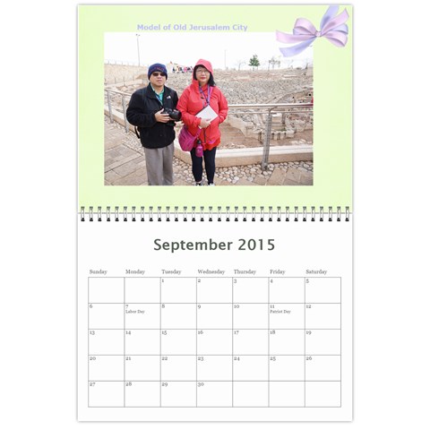2015 Calender By Tina Sep 2015
