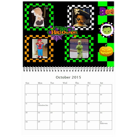 Ant Calendar By Doreen Stratton Oct 2015