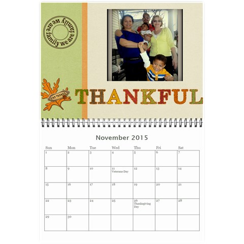 Ant Calendar By Doreen Stratton Nov 2015