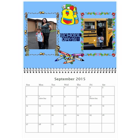 Ant Calendar By Doreen Stratton Sep 2015