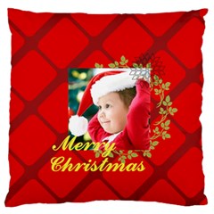 xmas - Standard Premium Plush Fleece Cushion Case (One Side)