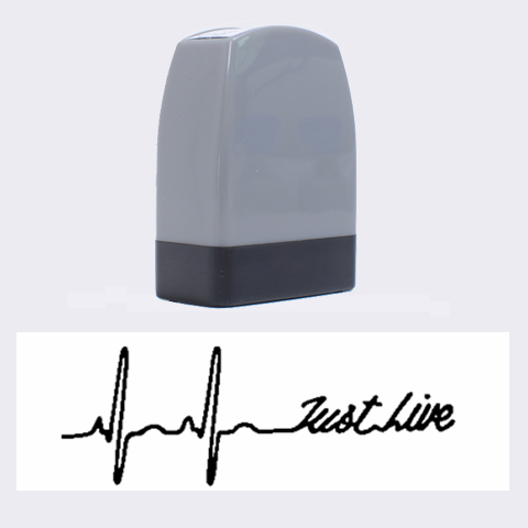 Just Live Stamp2 By Julia 1.4 x0.5  Stamp