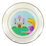 Princess Plate - Porcelain Plate