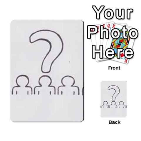 Who Starts This Mess? Card Deck By Gary H Back 1