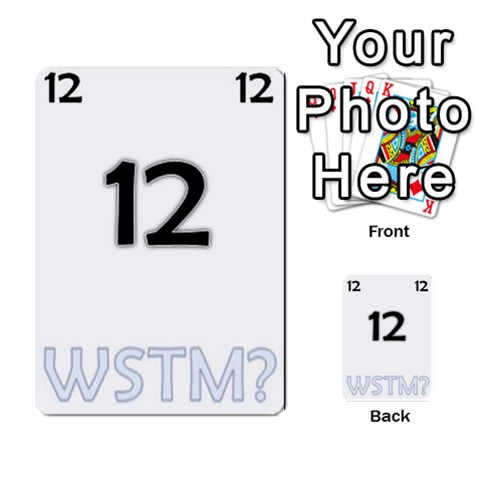 Who Starts This Mess? Card Deck By Gary H Front 12