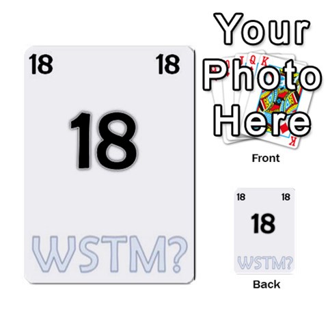 Who Starts This Mess? Card Deck By Gary H Front 18