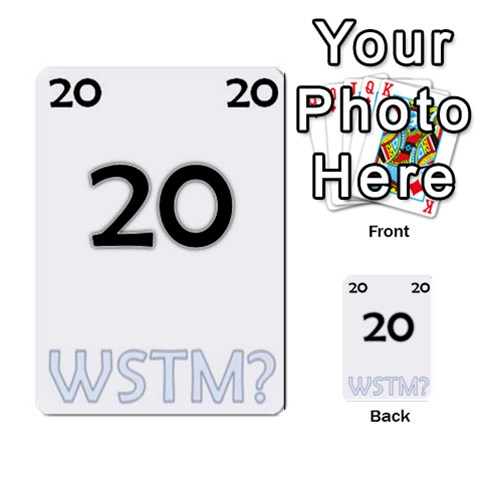 Who Starts This Mess? Card Deck By Gary H Front 20