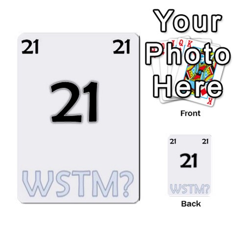 Who Starts This Mess? Card Deck By Gary H Front 21