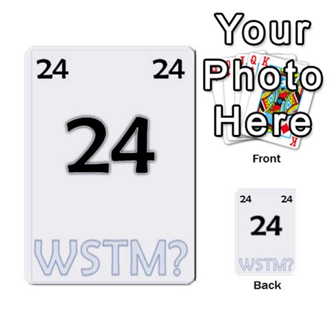 Who Starts This Mess? Card Deck By Gary H Front 24