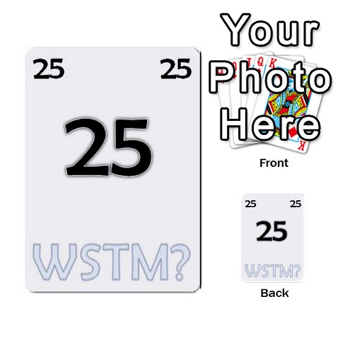 Who Starts This Mess? Card Deck By Gary H Front 25