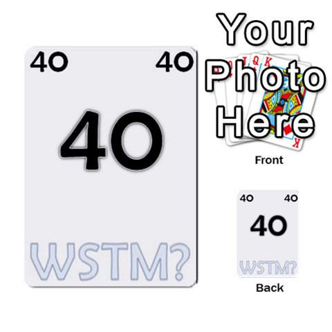 Who Starts This Mess? Card Deck By Gary H Front 40