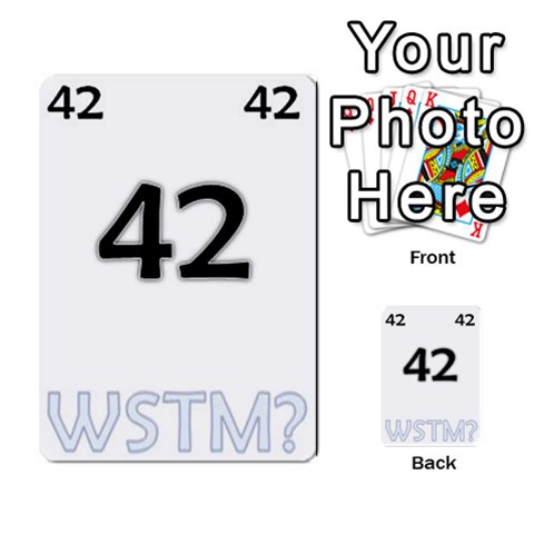 Who Starts This Mess? Card Deck By Gary H Front 42