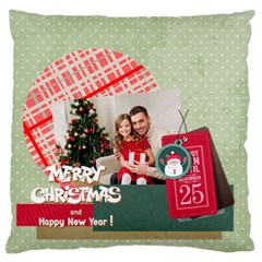 xmas - Standard Premium Plush Fleece Cushion Case (Two Sides)