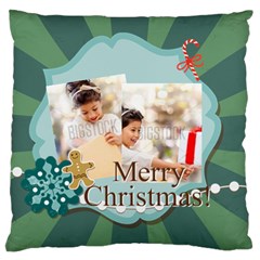 xmas - Standard Premium Plush Fleece Cushion Case (Two Sides)