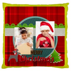 xmas - Standard Premium Plush Fleece Cushion Case (Two Sides)