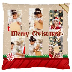 xmas - Standard Premium Plush Fleece Cushion Case (Two Sides)