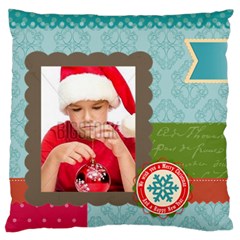 xmas - Standard Premium Plush Fleece Cushion Case (Two Sides)