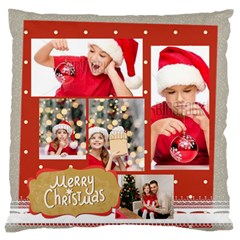 xmas - Standard Premium Plush Fleece Cushion Case (Two Sides)