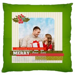 xmas - Standard Premium Plush Fleece Cushion Case (Two Sides)