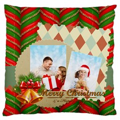 xmas - Standard Premium Plush Fleece Cushion Case (Two Sides)