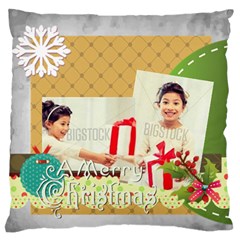 xmas - Standard Premium Plush Fleece Cushion Case (Two Sides)