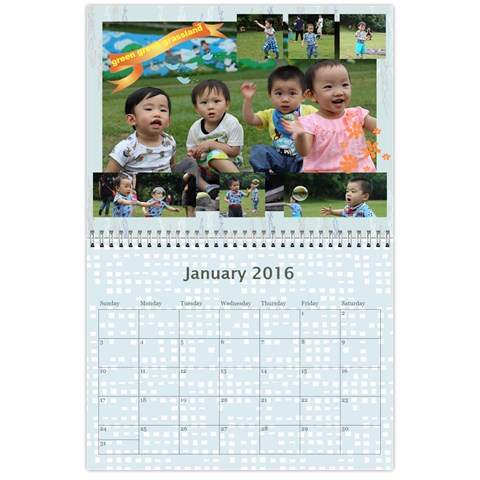 4 Dragon Calendar By Alice Lam Jan 2016