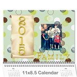 pam calendar - Wall Calendar 11  x 8.5  (12-Months)