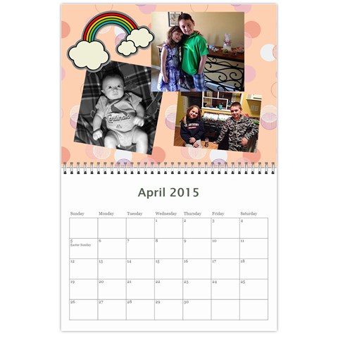 Pam Calendar By Stacey Mulvaney Apr 2015