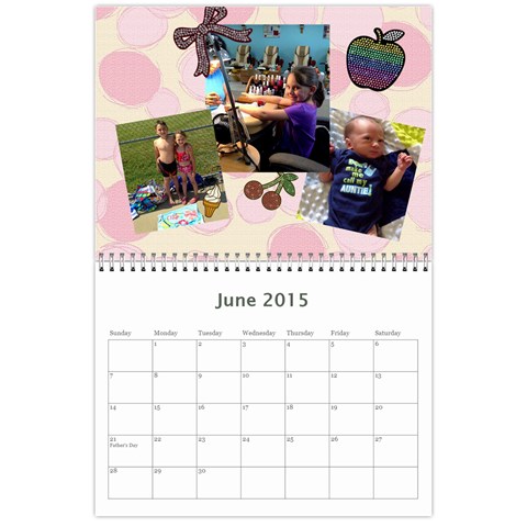 Pam Calendar By Stacey Mulvaney Jun 2015