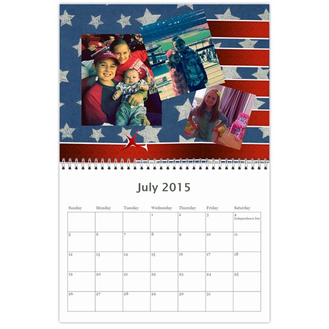 Pam Calendar By Stacey Mulvaney Jul 2015