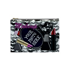 Makeup Black Cosmetic Bag M - Cosmetic Bag (Medium)