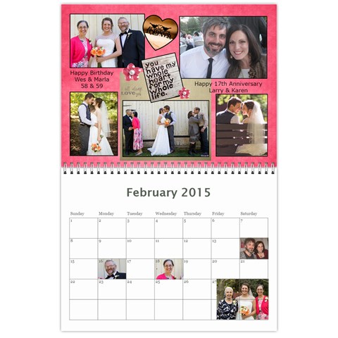 2015 Stauffer Calendar By Getthecamera Feb 2015