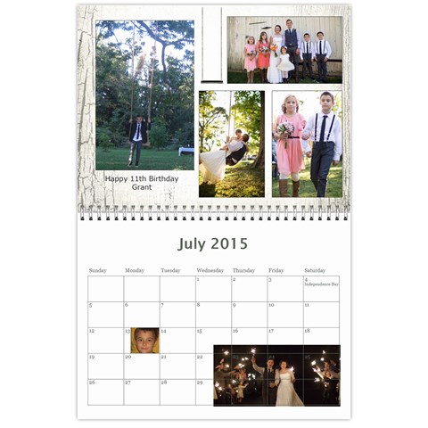 2015 Stauffer Calendar By Getthecamera Jul 2015