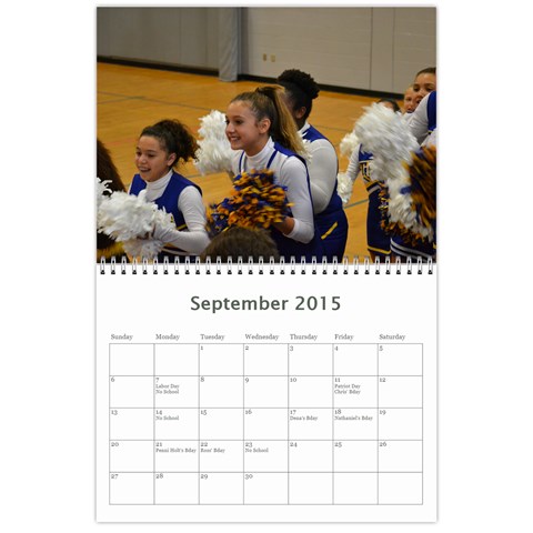 Calendar 2014 By Kathleen Sep 2015