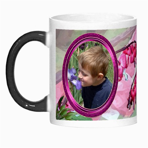 Bleeding Heart Morph Mug Pink By Chere s Creations Left